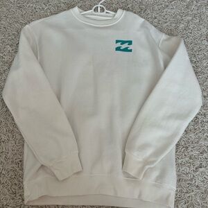 White Billabong Crewneck BRAND NEW